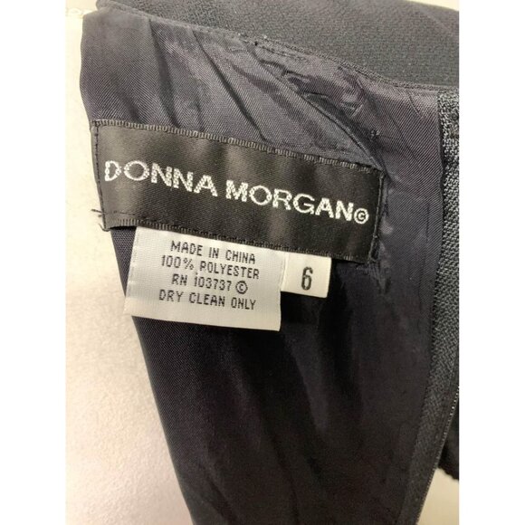 Vintage 1980’s Donna Morgan Semi Formal Business Casual Dress Womens Size 6 - Picture 5 of 6